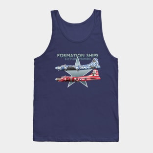 Formation Ships B-17 Flying Fortress Tank Top